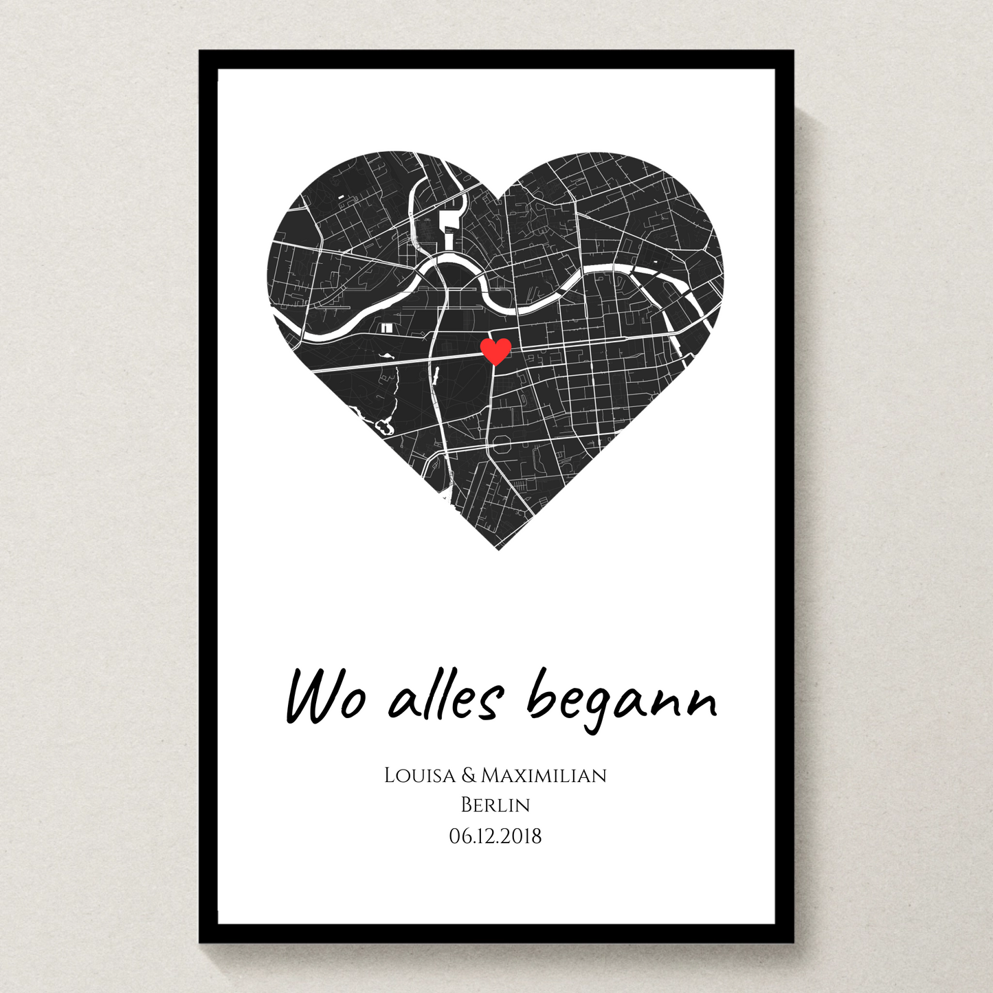 Poster "Wo alles begann"