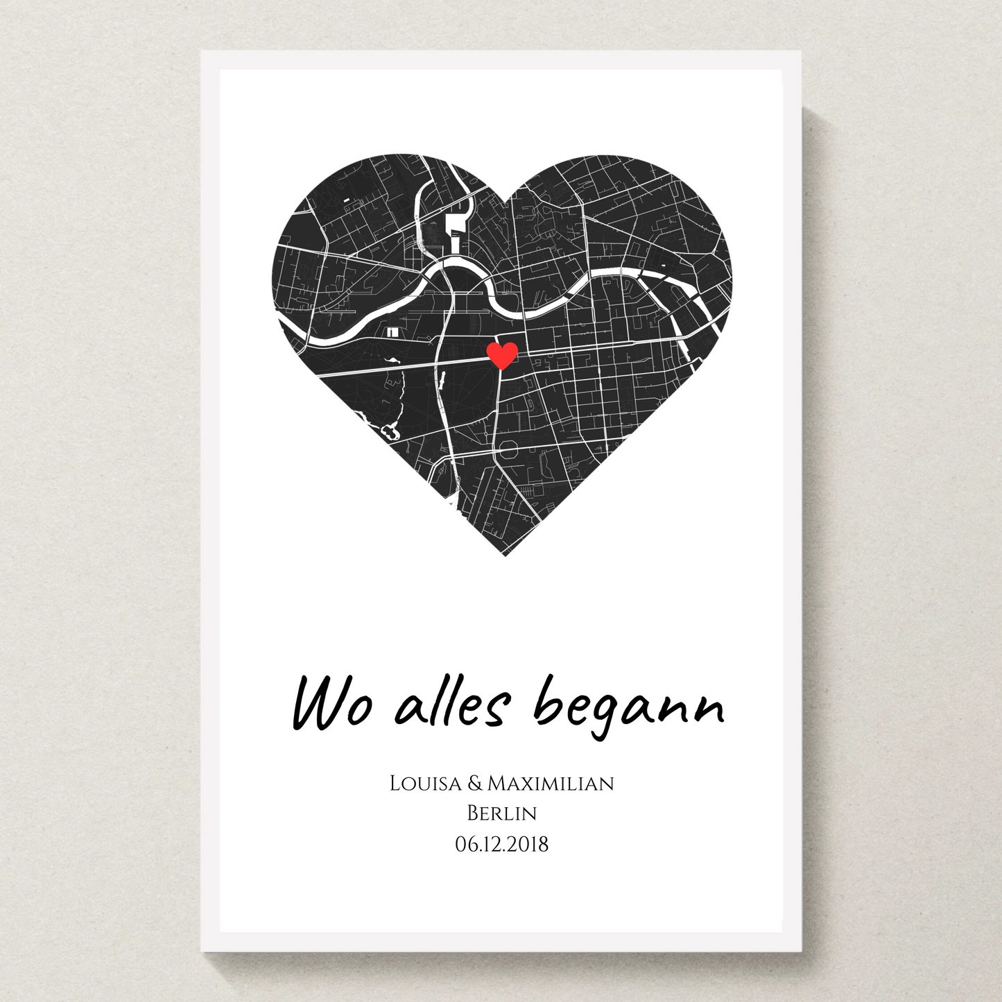 Poster "Wo alles begann"