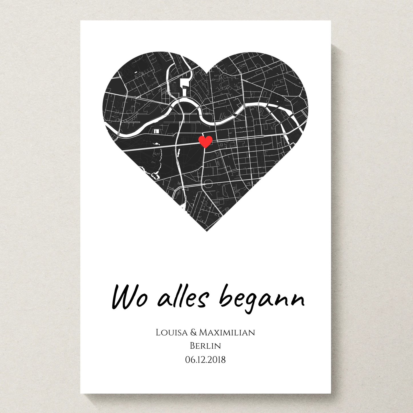Poster "Wo alles begann"