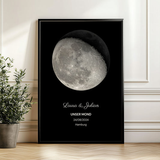 Poster "Unser Mond"