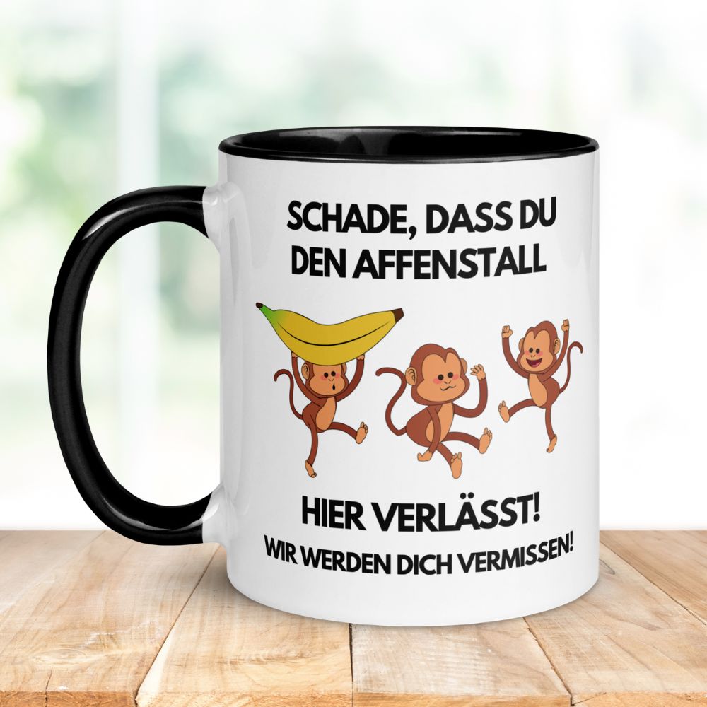 Tasse "Affenstall" für Kollegen