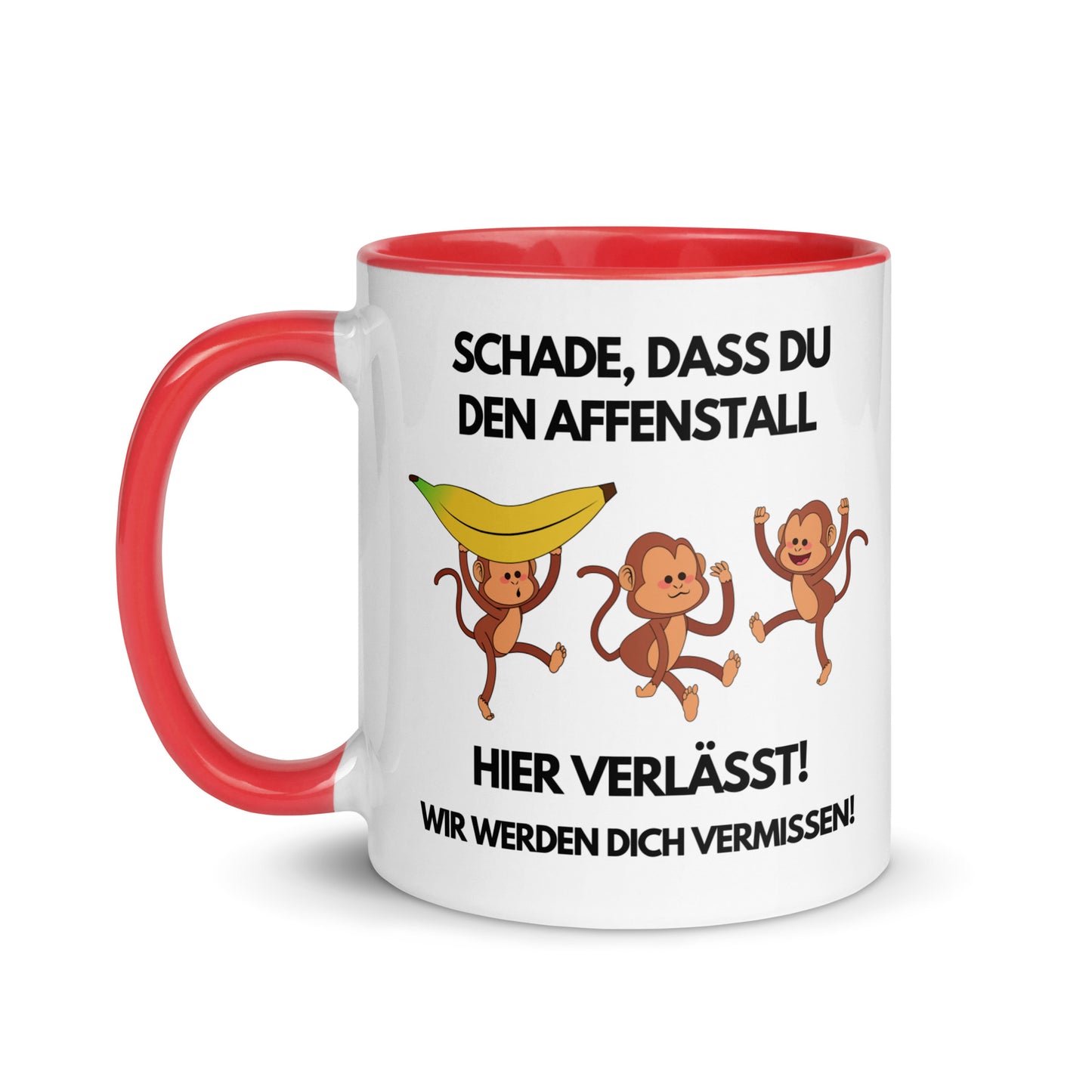 Tasse "Affenstall" für Kollegen