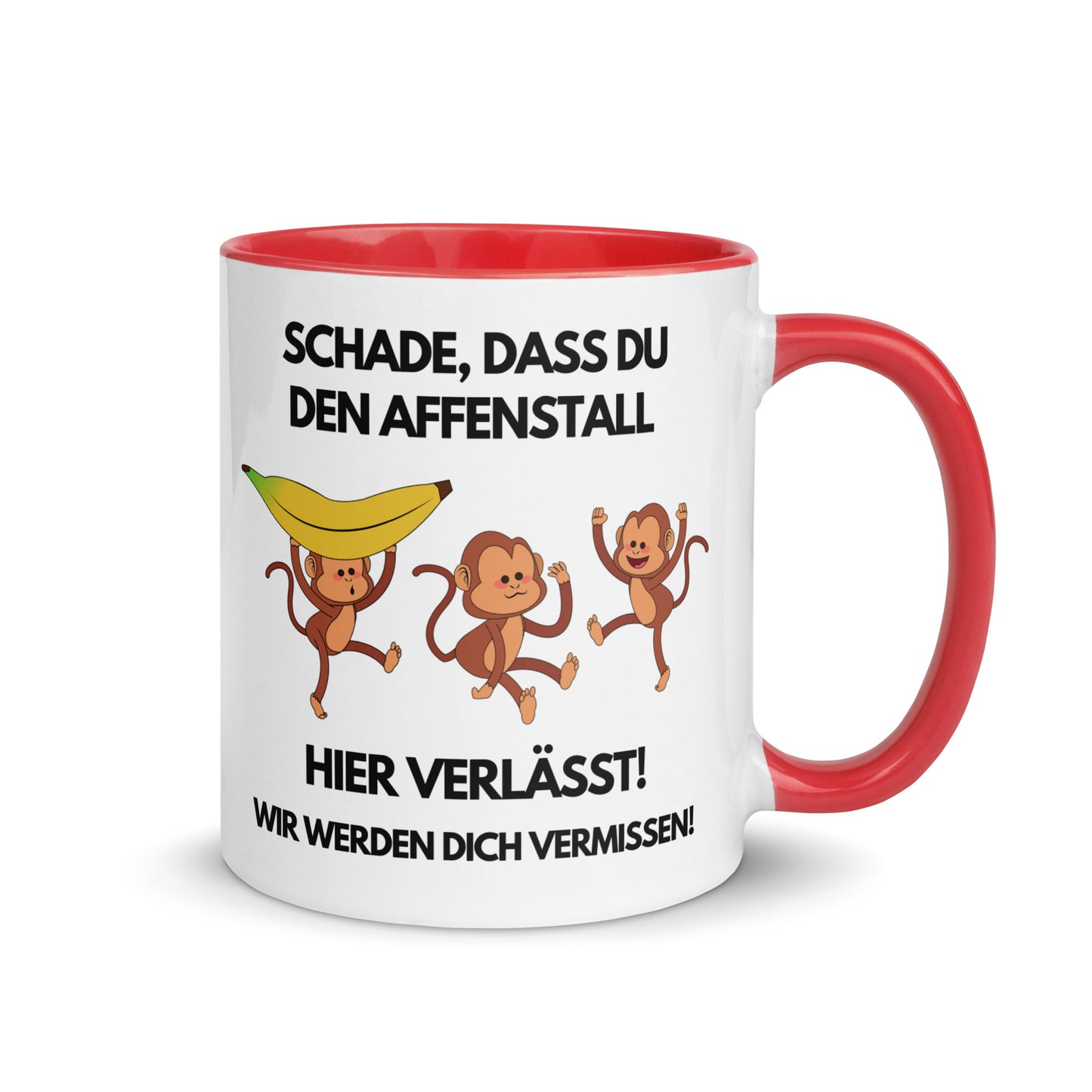 Tasse "Affenstall" für Kollegen